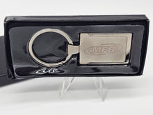 Load image into Gallery viewer, Keyring - Silver MFB Corp logo
